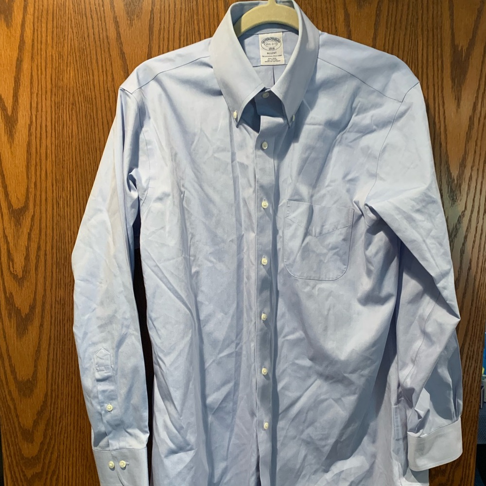Brooks Brothers | Neck Size: 15.5-15.67 | light blue